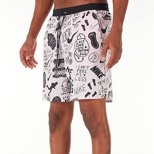 nike nathan bell shorts white